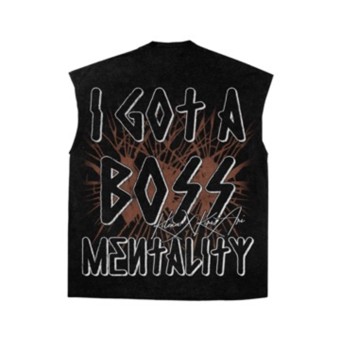 Lil Baby Boss Mentality Kilexa X Kiri Ari Collab (Drop Shoulder T-Shirt)