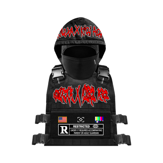 “GOD Protect Me From My Friends” Hoodie Vest